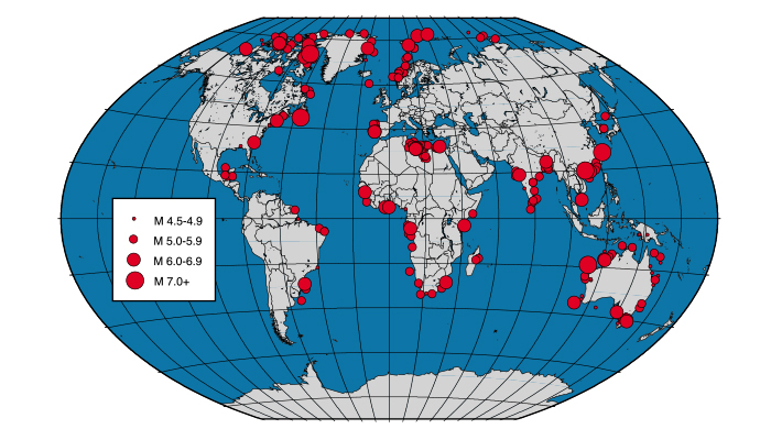 Understanding intraplate earthquakes