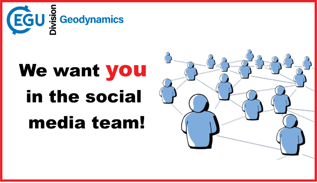 Join the EGU GD social media team!