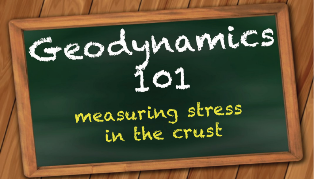 Under pressure: measuring stress within the crust
