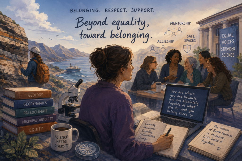 “You belong here”: reflections on gender inequality in Academia