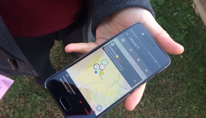 I-REACT – ‘Fight disasters with your phone’