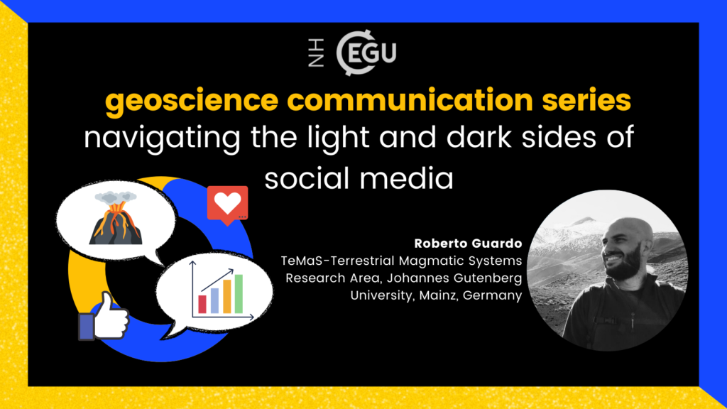 Geoscience communication series: navigating the light and dark sides of social media