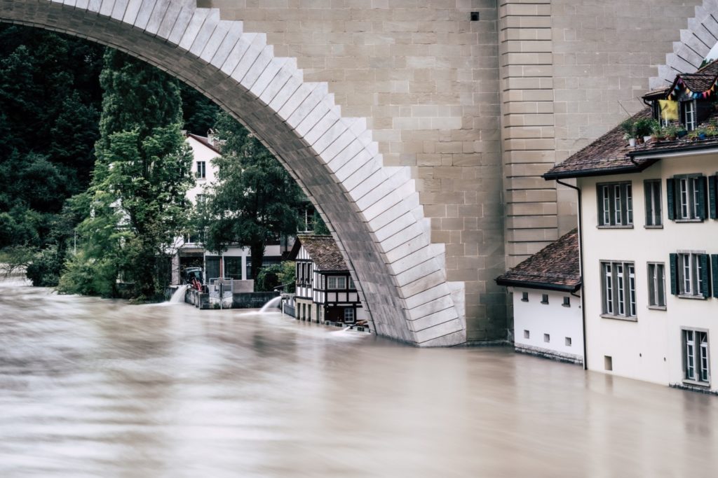 Riverine flood