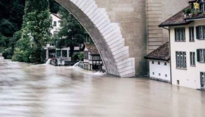 Riverine flood