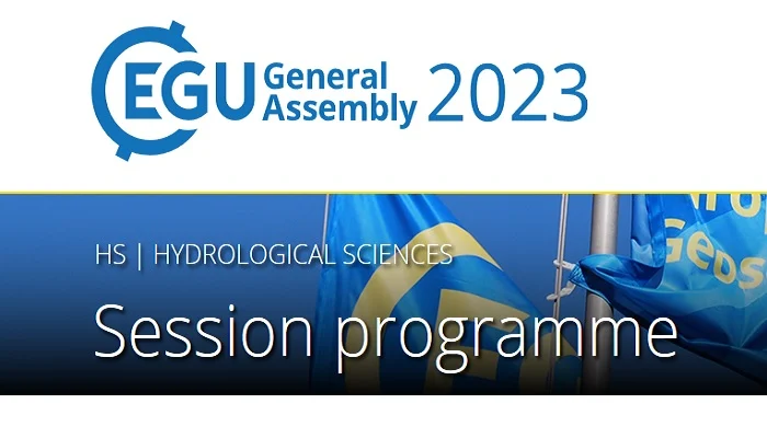 A lot of hydrology at EGU23, again!