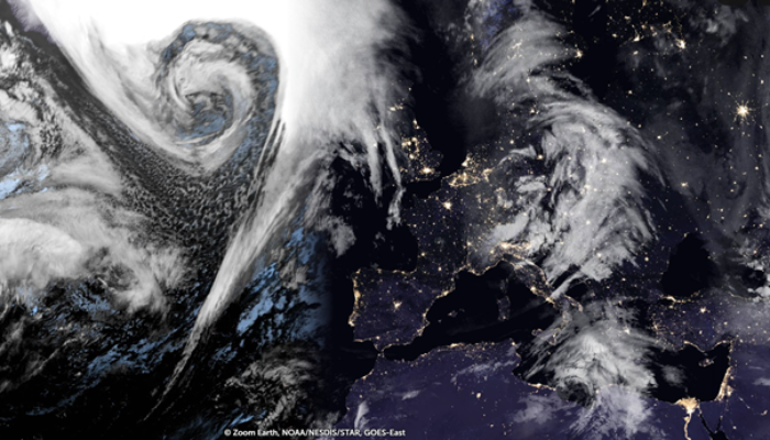 The 2020 extra-tropical monster cyclones and their (possible) relations with climate change