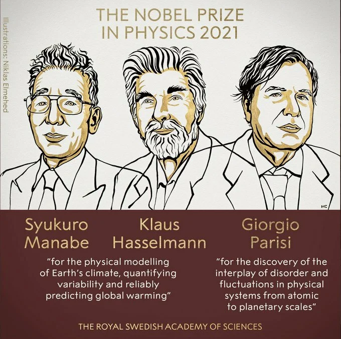 The 2021 Nobel Prize on Physics awarded to the physics of complex systems!