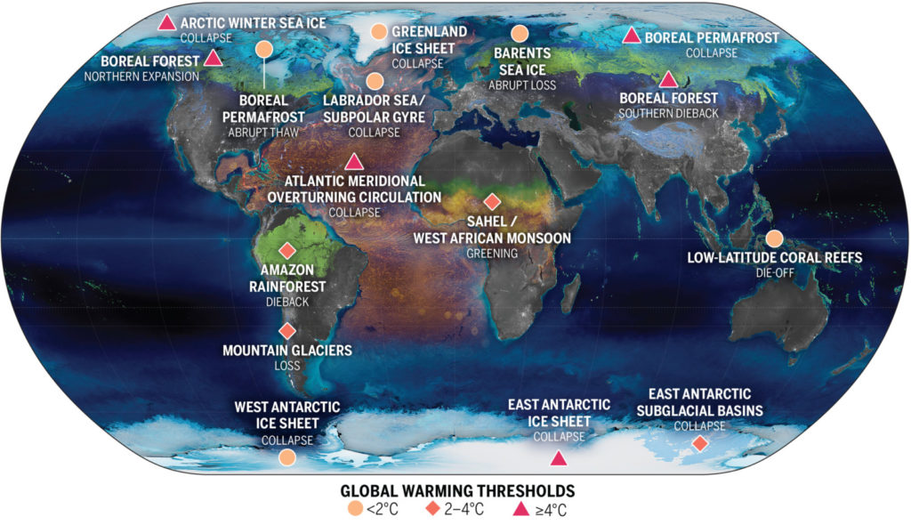 Tipping points in the climate system