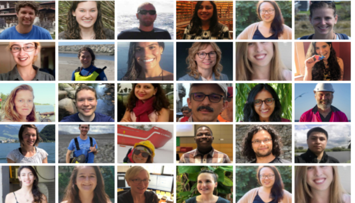 Collage of Oceanhackweek attendees