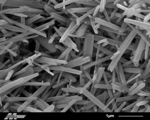 Halloysite. Credit: Evelyne Delbos, James Hutton Institute. Click to see the original source at the 'Images of Clay Archive' of the Mineralogical Society of Great Britain & Ireland and The Clay Minerals Society.
